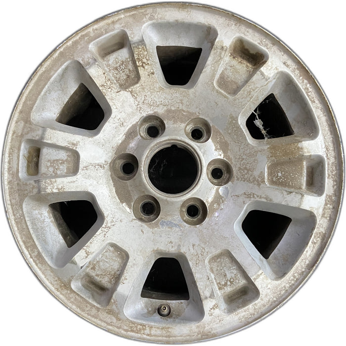 17" SIERRA 1500 PICKUP 05-06 17x7.5, aluminum, opt QF7 Original OEM Wheel Rim