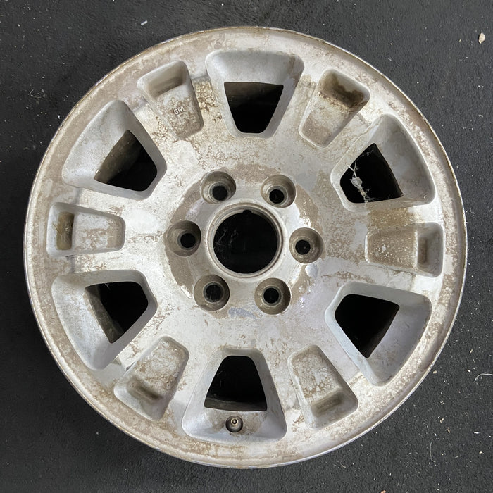 17" SIERRA 1500 PICKUP 05-06 17x7.5, aluminum, opt QF7 Original OEM Wheel Rim