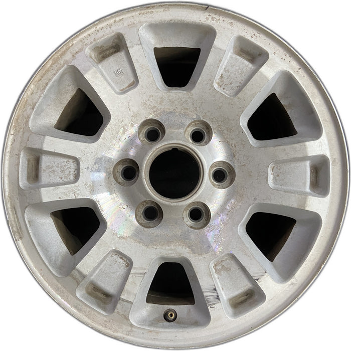 17" SIERRA 1500 PICKUP 05-06 17x7.5, aluminum, opt QF7 Original OEM Wheel Rim