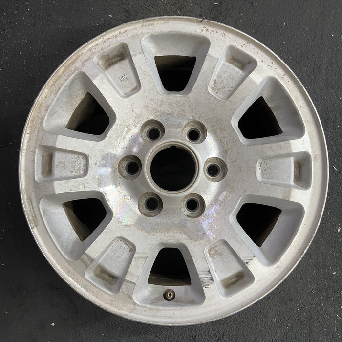 17" SIERRA 1500 PICKUP 05-06 17x7.5, aluminum, opt QF7 Original OEM Wheel Rim