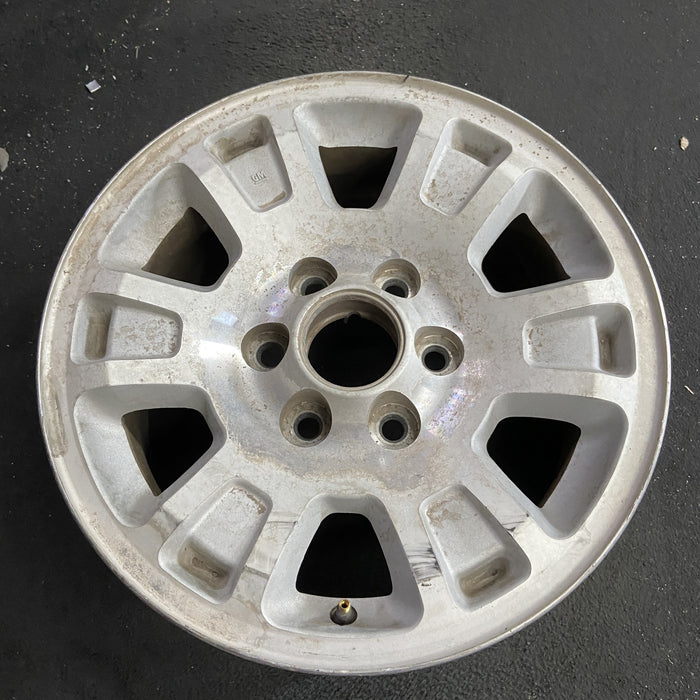 17" SIERRA 1500 PICKUP 05-06 17x7.5, aluminum, opt QF7 Original OEM Wheel Rim