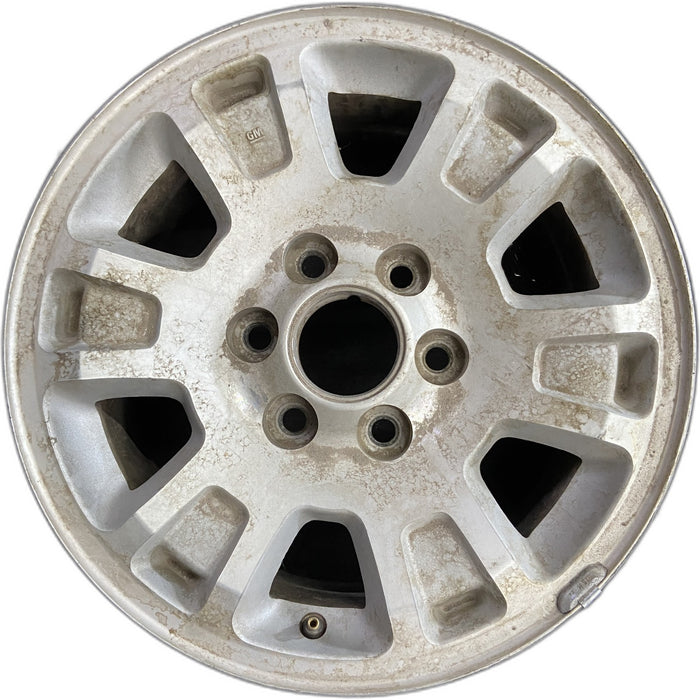 17" SIERRA 1500 PICKUP 05-06 17x7.5, aluminum, opt QF7 Original OEM Wheel Rim