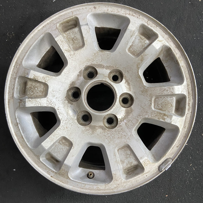 17" SIERRA 1500 PICKUP 05-06 17x7.5, aluminum, opt QF7 Original OEM Wheel Rim