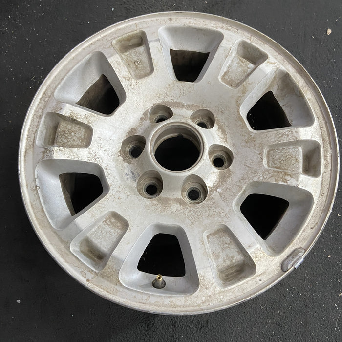 17" SIERRA 1500 PICKUP 05-06 17x7.5, aluminum, opt QF7 Original OEM Wheel Rim