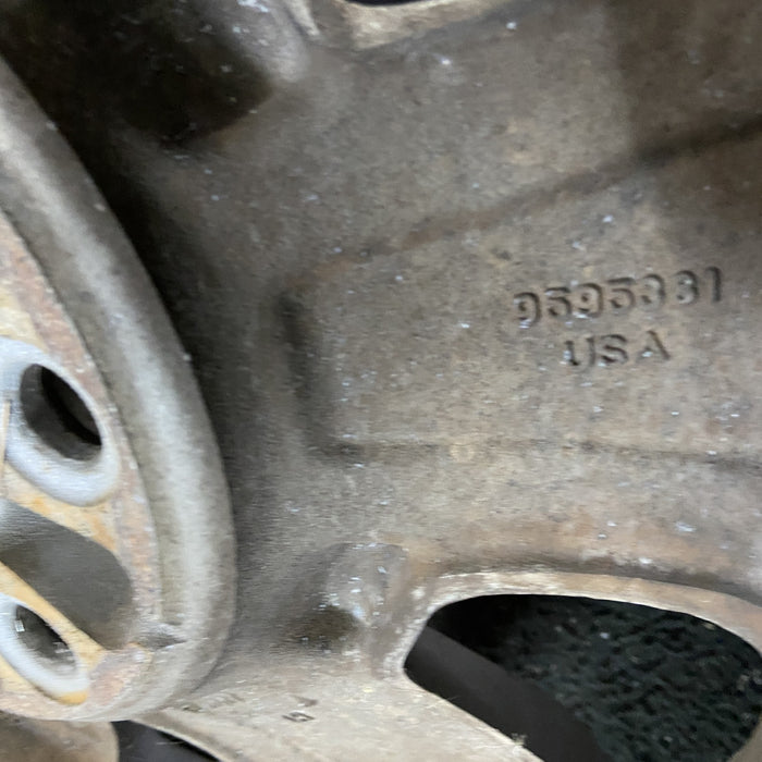 17" SIERRA 1500 PICKUP 05-06 17x7.5, aluminum, opt QF7 Original OEM Wheel Rim