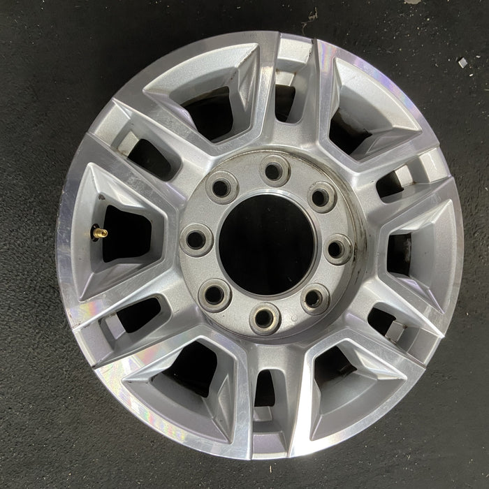 17" SIERRA 2500 PICKUP 20-24 17x7.5, aluminum Original OEM Wheel Rim - Side Profile