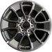 20" SEQUOIA 24 20x8, 6 Y spoke, black Original OEM Wheel Rim - Front View