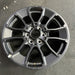 20" SEQUOIA 24 20x8, 6 Y spoke, black Original OEM Wheel Rim - Side Profile