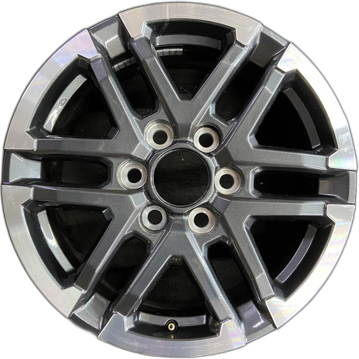 18" TACOMA 24 18x7.5, 6 Y spoke Original OEM Wheel Rim - Front View