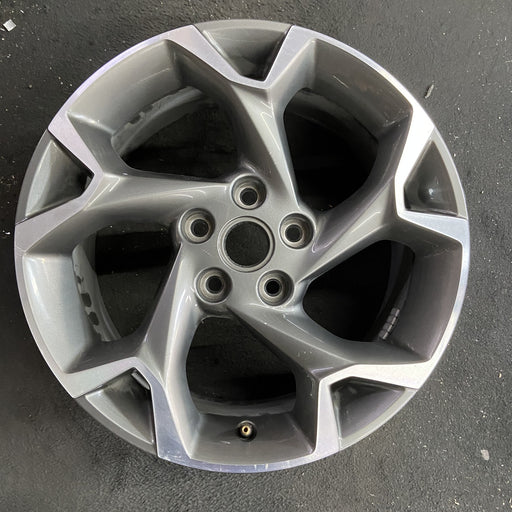 17" TRAX 24-26 17x7.5, gray Original OEM Wheel Rim - Additional View