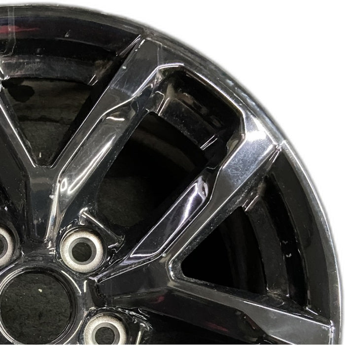 17" GLADIATOR 22 17x7.5 aluminum 5 spoke double spoke gloss black Original OEM - Side Profile