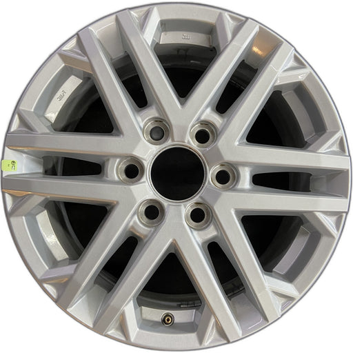 18" SEQUOIA 23-24 18x7.5, 6 double spoke, silver Original OEM Wheel Rim - Front View