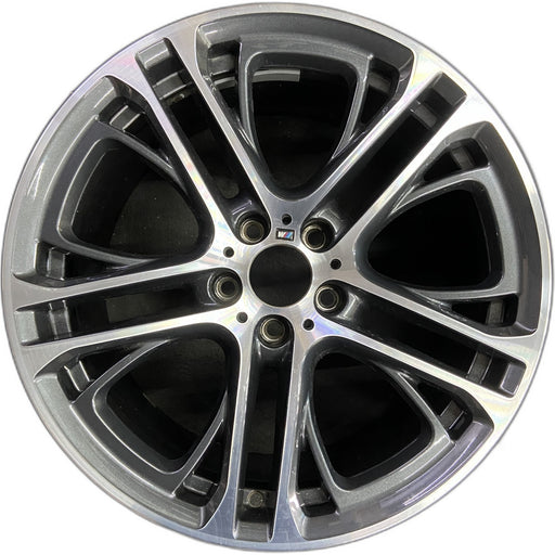 20" BMW X3 11-17 20x10 , 10 spoke Original OEM Wheel Rim - Front View
