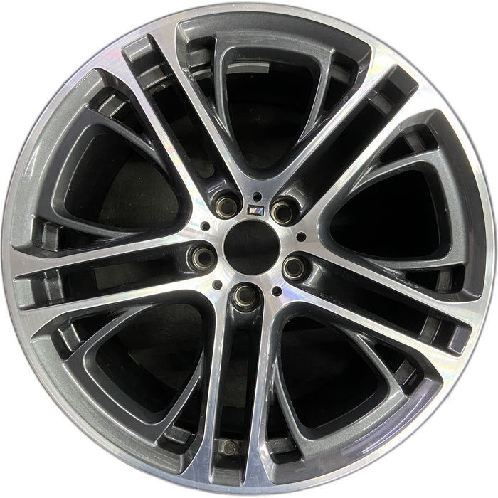 20" BMW X3 11-17 20x10 , 10 spoke Original OEM Wheel Rim - Front View