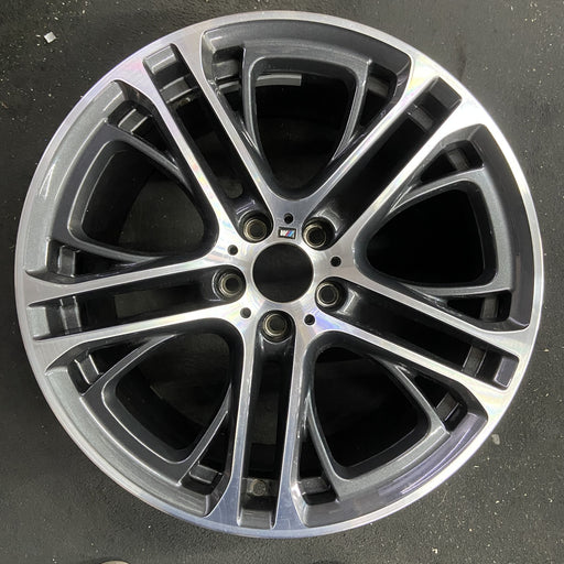 20" BMW X3 11-17 20x10 , 10 spoke Original OEM Wheel Rim - Angle View