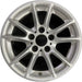 16" BMW 525i 01-03 16x7 , 10 spoke, thin radial spoke Original OEM Wheel Rim - Front View
