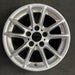 16" BMW 525i 01-03 16x7 , 10 spoke, thin radial spoke Original OEM Wheel Rim - Angle View