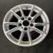 16" BMW 525i 01-03 16x7 , 10 spoke, thin radial spoke Original OEM Wheel Rim - Close-Up Detail