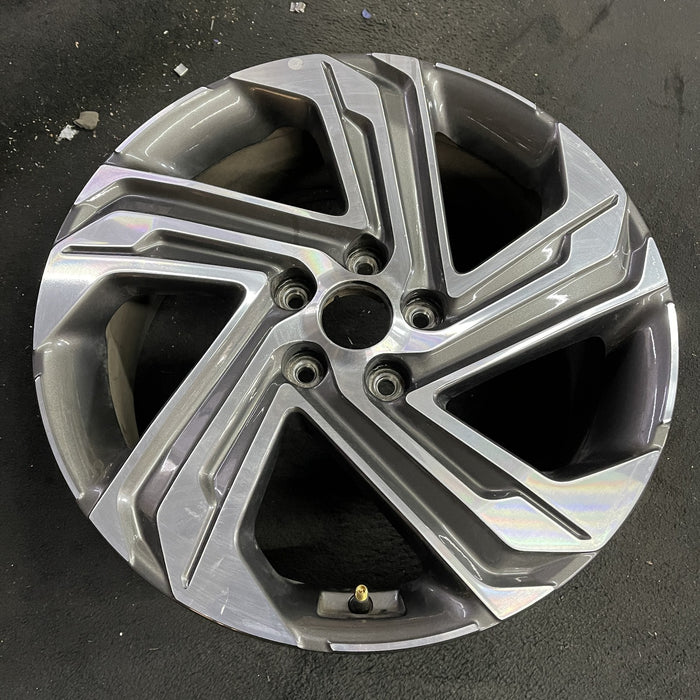 18" SANTA FE 21 18x7.5 Original OEM Wheel Rim - Side Profile
