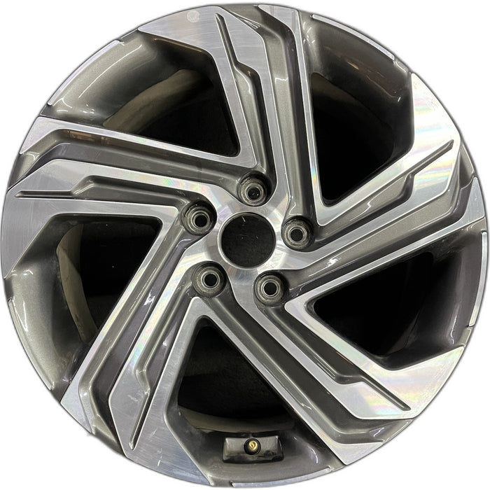 18" SANTA FE 21 18x7.5 Original OEM Wheel Rim - Front View