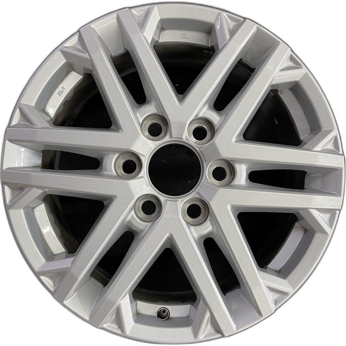 18" SEQUOIA 23-24 18x7.5, 6 double spoke, silver Original OEM Wheel Rim - Front View