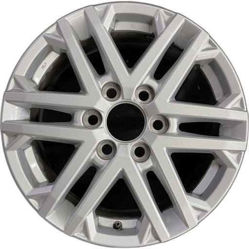 18" SEQUOIA 23-24 18x7.5, 6 double spoke, silver Original OEM Wheel Rim - Front View