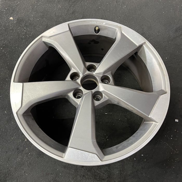 19" AUDI S3 19-20 19x8 , 5 solid spoke Original OEM Wheel Rim - View 8