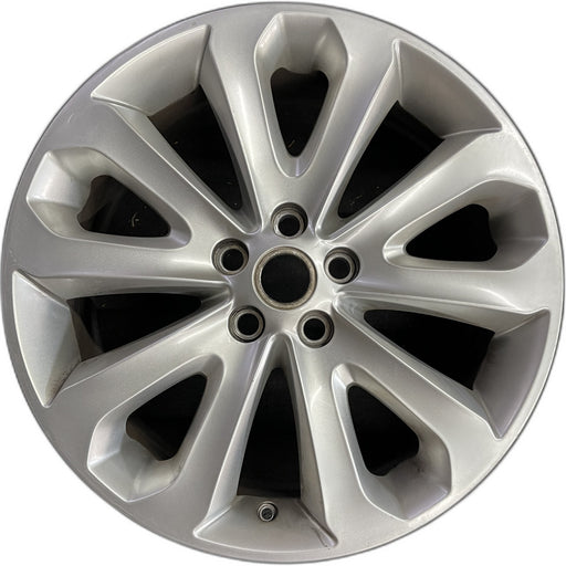 20" RANGE ROVER 13-17 , 20x8.5, , silver Original OEM Wheel Rim - Front View