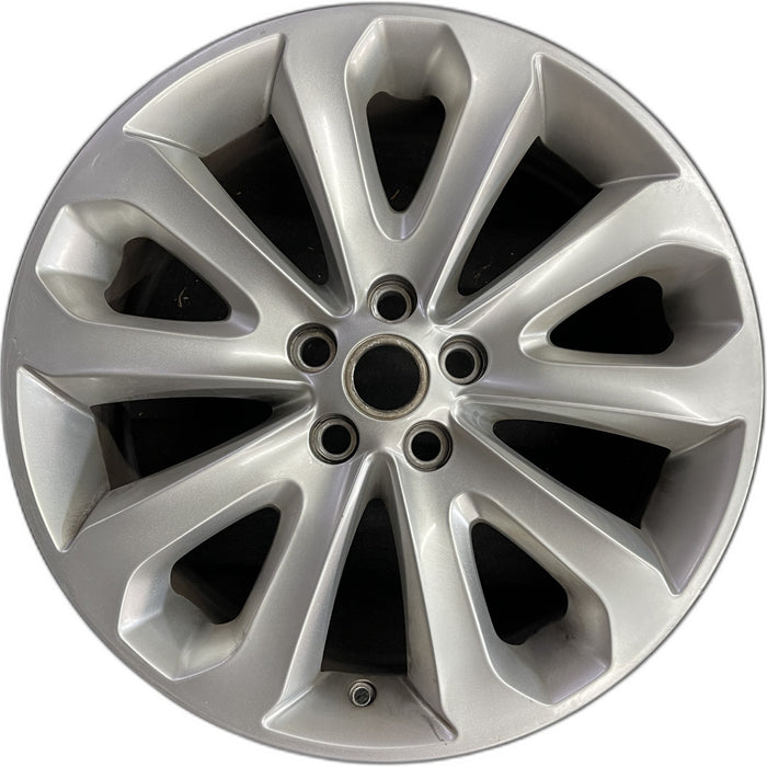 20" RANGE ROVER 13-17 , 20x8.5, , silver Original OEM Wheel Rim - Front View
