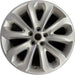 20" RANGE ROVER 13-17 , 20x8.5, , silver Original OEM Wheel Rim - Front View