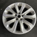 20" RANGE ROVER 13-17 , 20x8.5, , silver Original OEM Wheel Rim - Side Profile