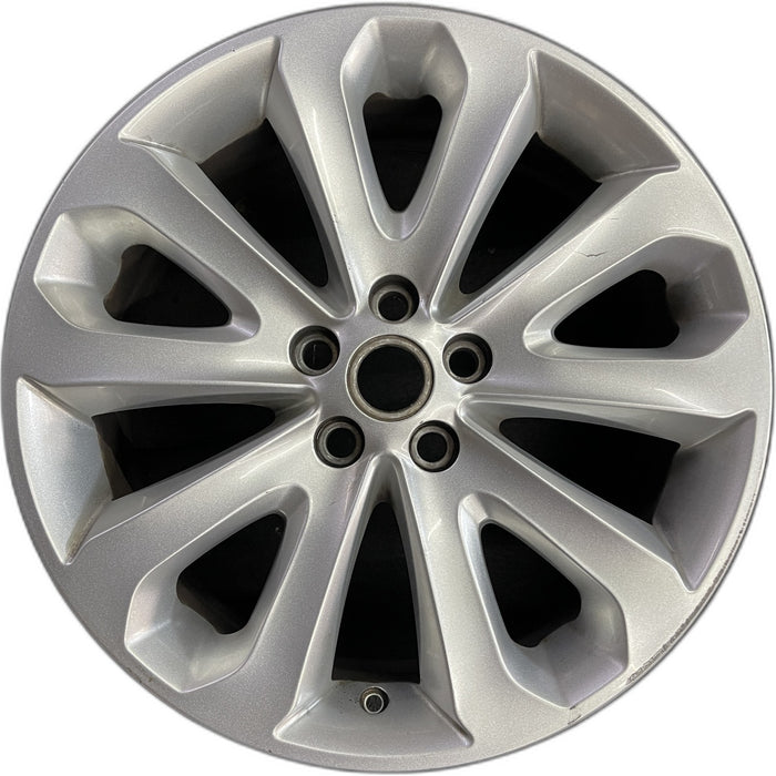20" RANGE ROVER 13-17 , 20x8.5, , silver Original OEM Wheel Rim - Front View