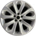20" RANGE ROVER 13-17 , 20x8.5, , silver Original OEM Wheel Rim - Front View