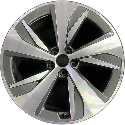 20" Q8 E-TRON 24 20x9, Original OEM Wheel Rim - Front View
