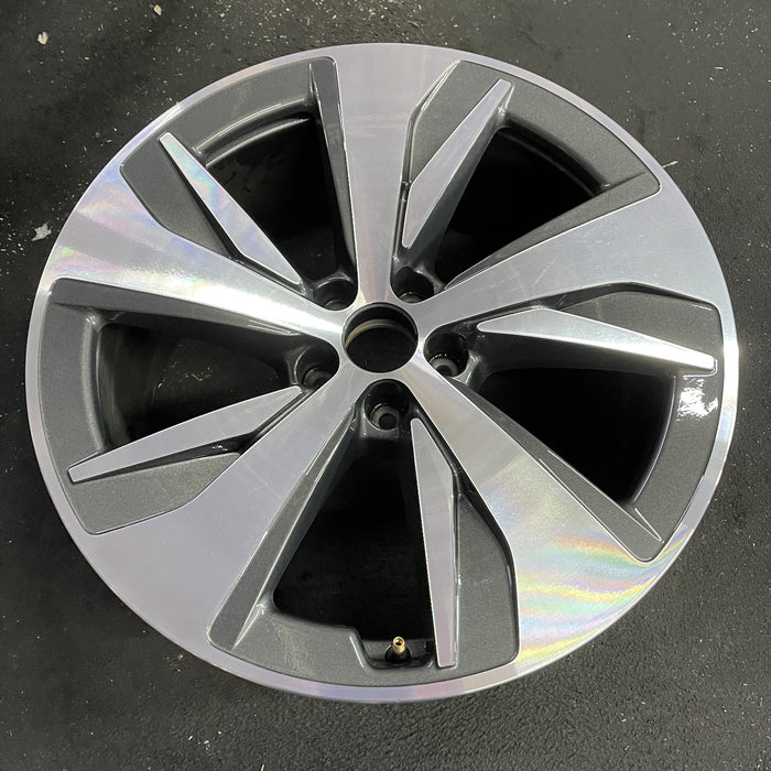 20" Q8 E-TRON 24 20x9, Original OEM Wheel Rim - Side Profile