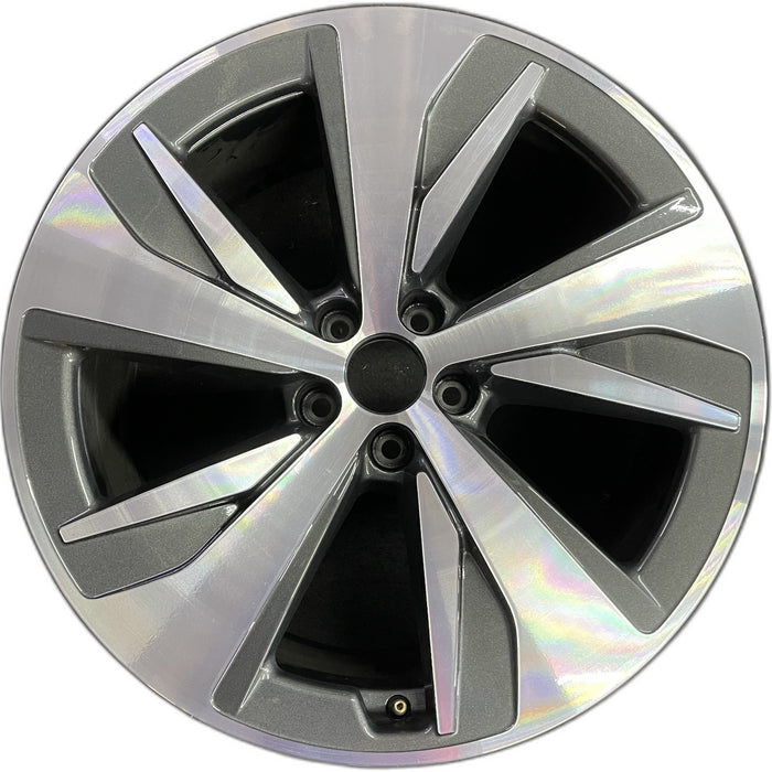 20" Q8 E-TRON 24 20x9, Original OEM Wheel Rim - Front View
