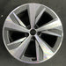 20" Q8 E-TRON 24 20x9, Original OEM Wheel Rim - Angle View