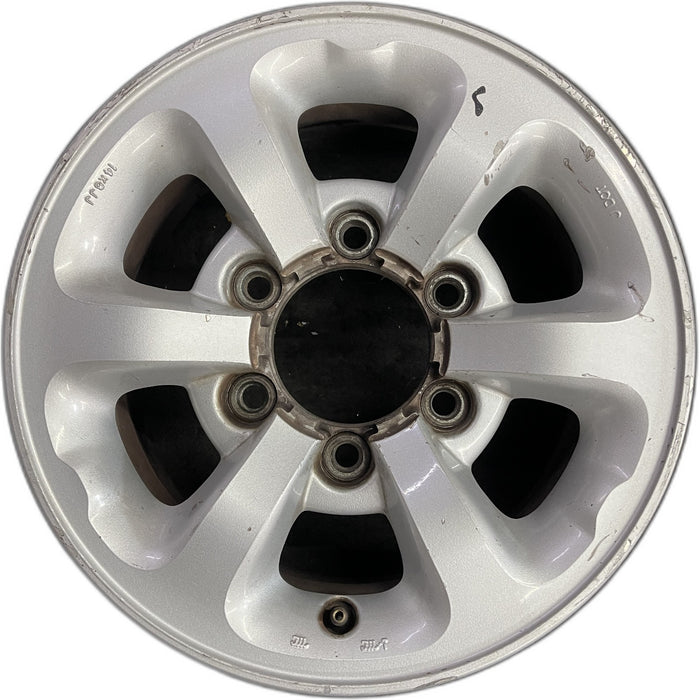 14" NISSAN PICKUP 96-97 4x2, 14x6, alloy, 6 spoke Original OEM Wheel Rim