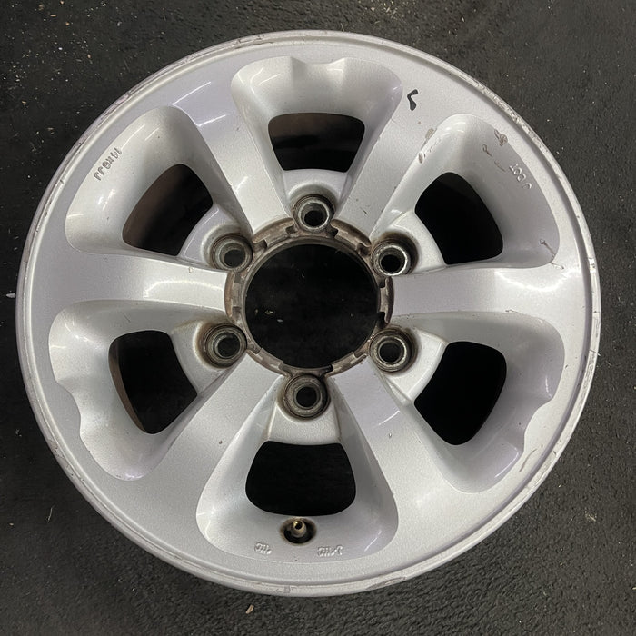 14" NISSAN PICKUP 96-97 4x2, 14x6, alloy, 6 spoke Original OEM Wheel Rim
