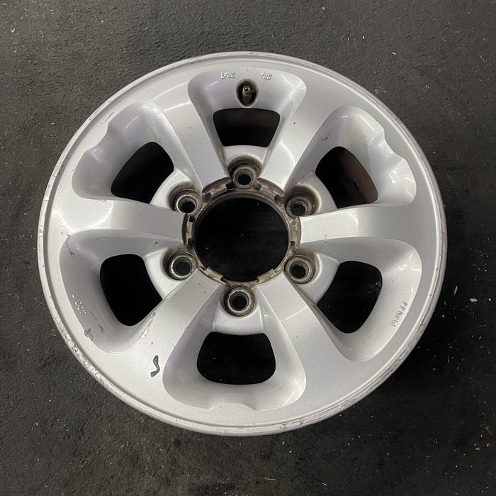 14" NISSAN PICKUP 96-97 4x2, 14x6, alloy, 6 spoke Original OEM Wheel Rim