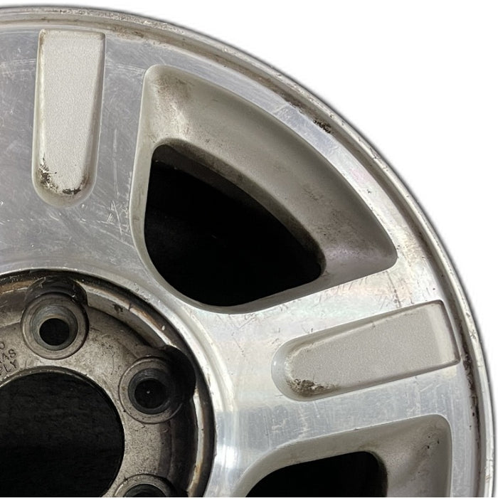 17" EXPEDITION 03 17x7.5 5 spoke aluminum inserts in spokes Original OEM Wheel Rim