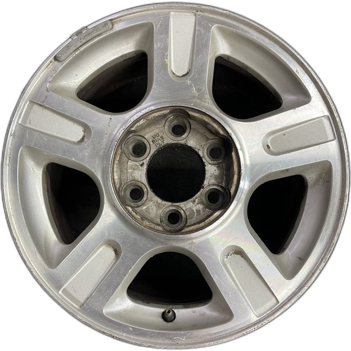 17" EXPEDITION 03 17x7.5 5 spoke aluminum inserts in spokes Original OEM Wheel Rim