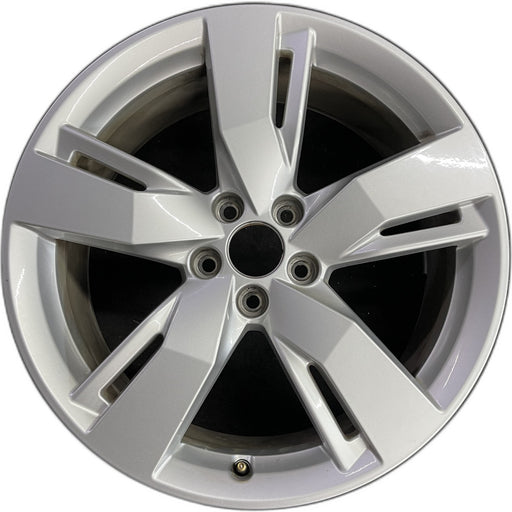 19" AUDI Q5 18 19x8 , , slotted spoke Original OEM Wheel Rim - Front View