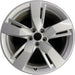 19" AUDI Q5 18 19x8 , , slotted spoke Original OEM Wheel Rim - Front View