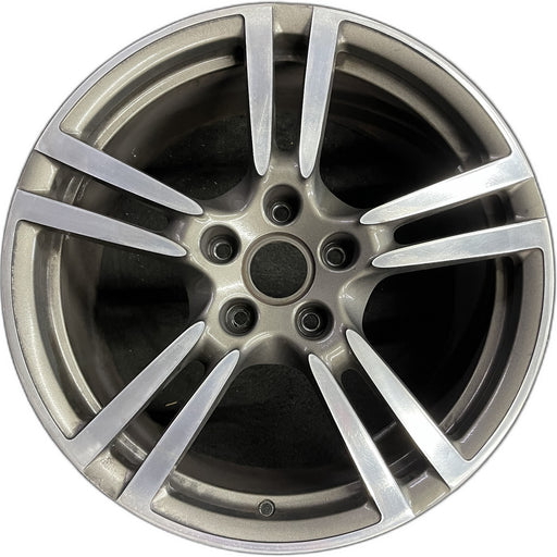 20" PORSCHE PANAMERA 10-16 , 20x9.5, 5 double spoke Original OEM Wheel Rim - Front View