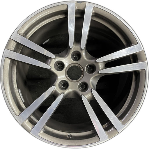 20" PORSCHE PANAMERA 10-16 , 20x11, 5 double spoke Original OEM Wheel Rim - Front View
