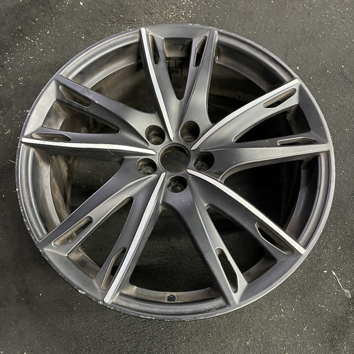 18" ALFA-ROMEO 4C 15-18 Rear, 18x8 , , Original OEM Wheel Rim - Side Profile