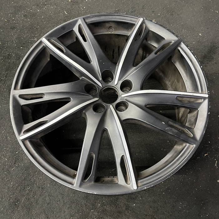 18" ALFA-ROMEO 4C 15-18 Rear, 18x8 , , Original OEM Wheel Rim - Close-Up Detail