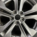 17" SANTA FE 13-16 17x7 alloy 10 spoke Sport Original OEM Wheel Rim - Angle View
