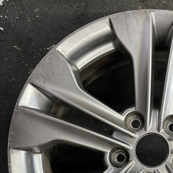 17" SANTA FE 13-16 17x7 alloy 10 spoke Sport Original OEM Wheel Rim - Side Profile